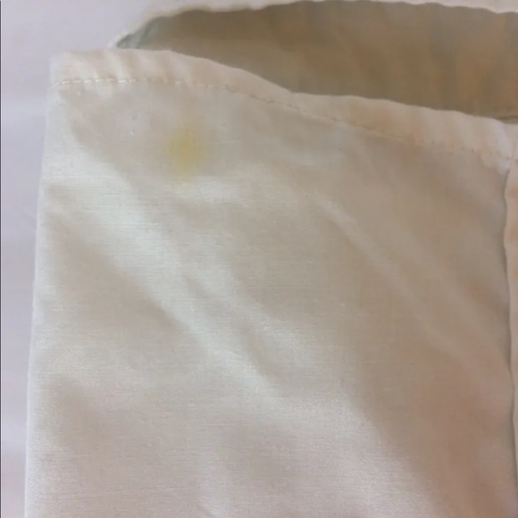 For Him U. K. Men Shirt Short Sleeve White Military Patches Large - Picture 10 of 11